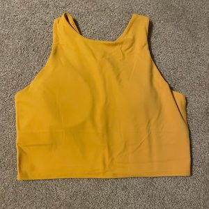 Athleta Conscious Crop A-C Gold